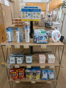 7月の季節棚｜熱中症対策コーナーできました